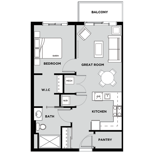 Suite 504 Floorplan