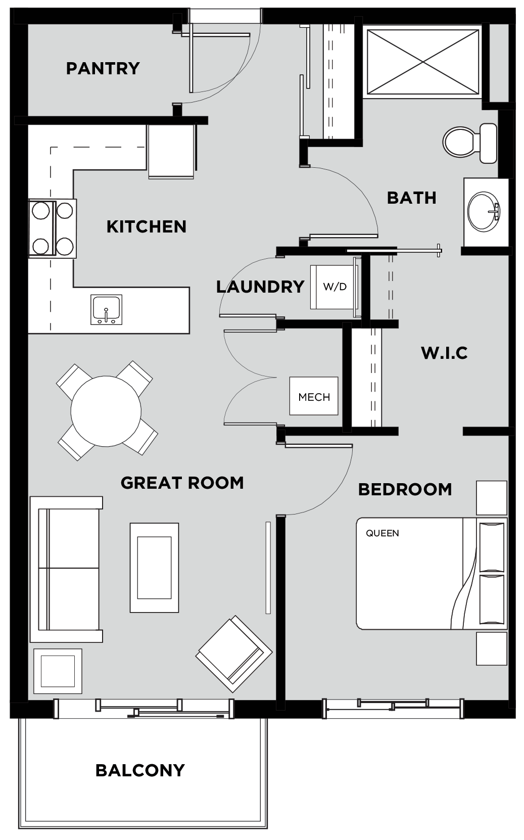 Suite 505 Floorplan