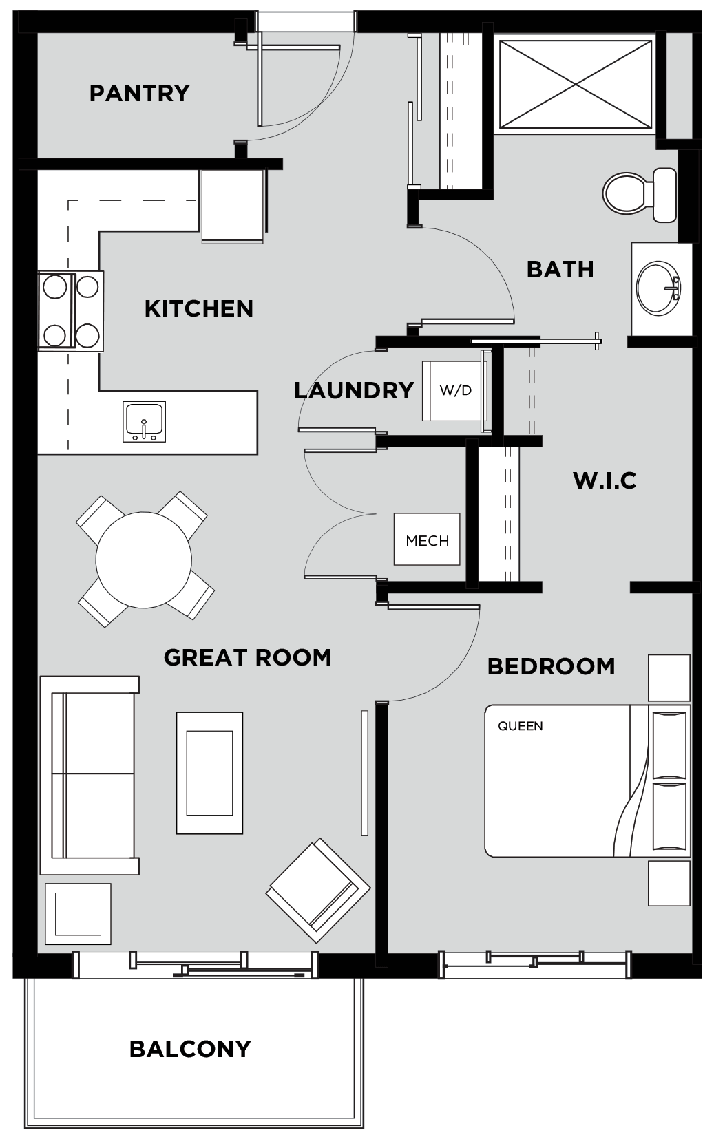 Suite 509 Floorplan