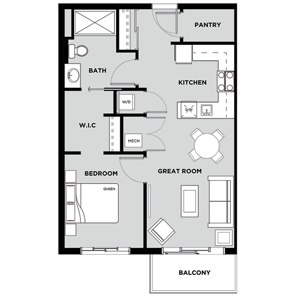 Suite 515 Floorplan
