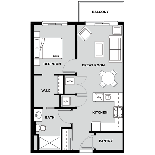 Suite 516 Floorplan