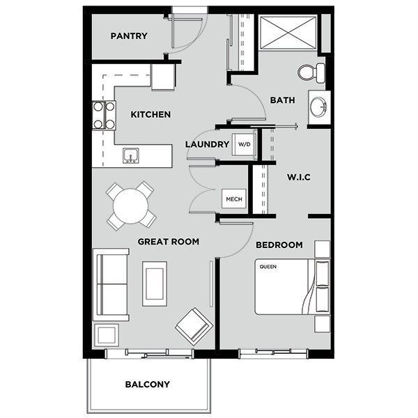 Suite 521 Floorplan