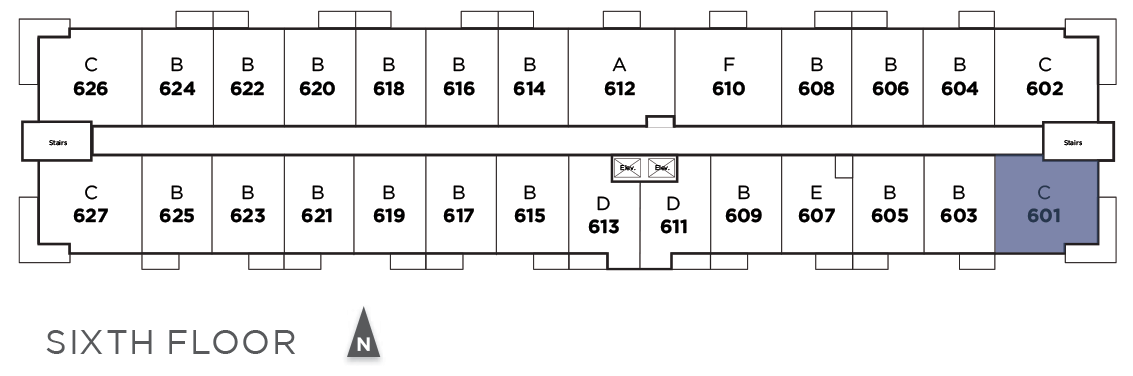 Suite 601 in Telford Mews