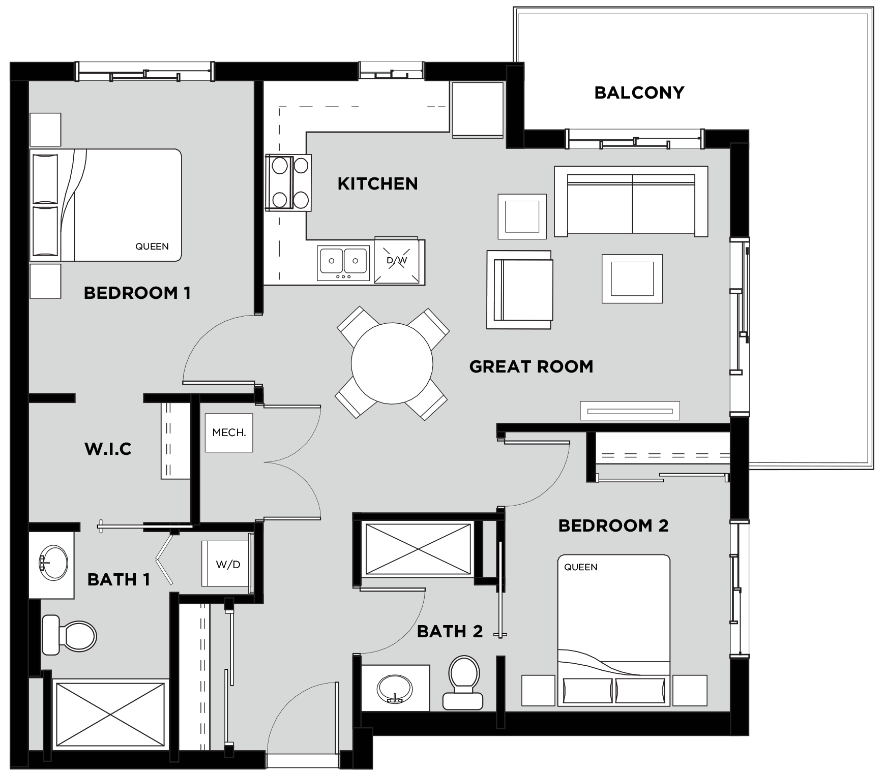 Suite 602 Floorplan
