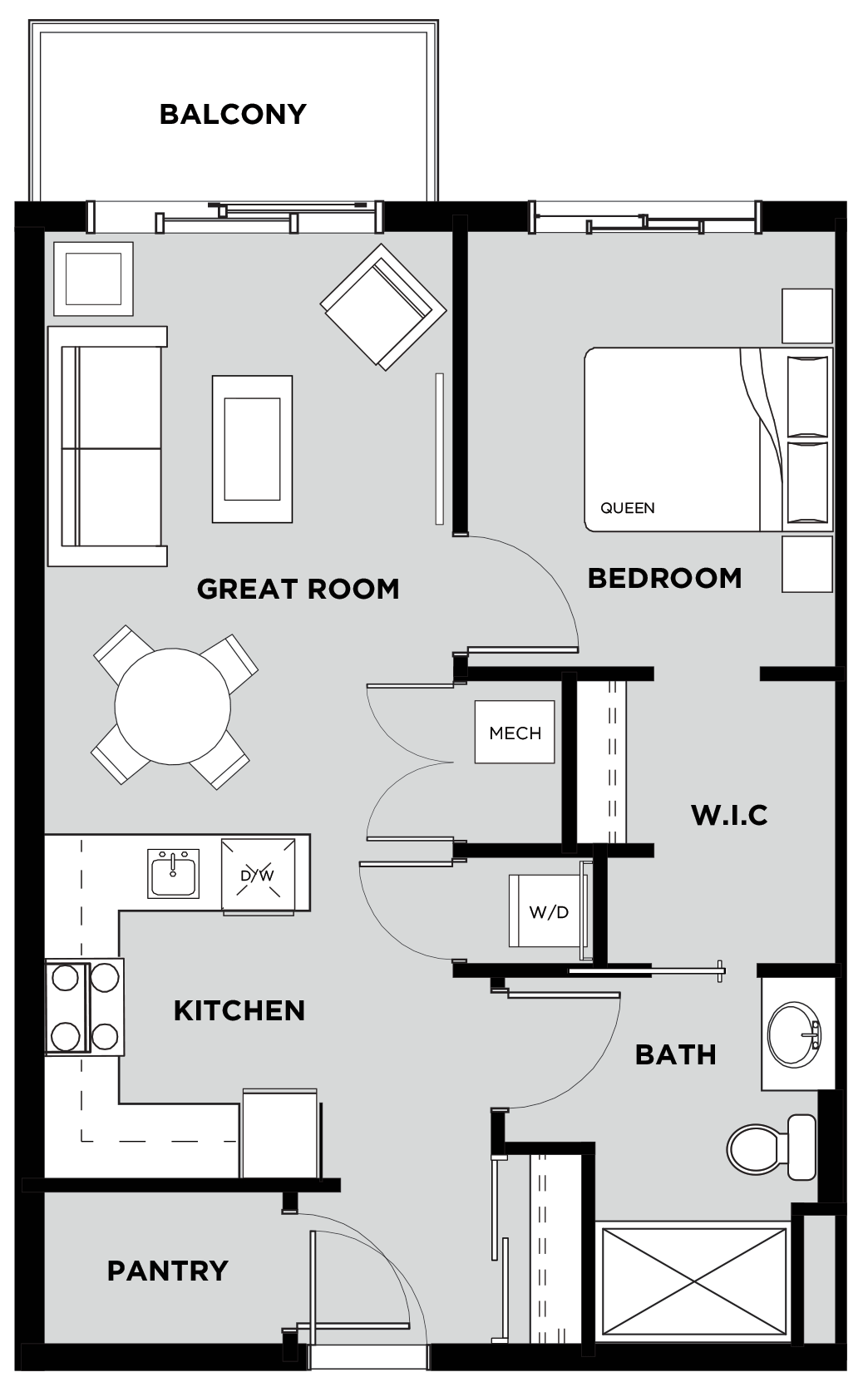 Suite 606 Floorplan