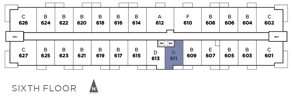 Suite 611 in Telford Mews