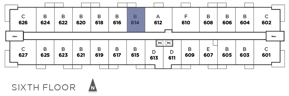 Suite 614 in Telford Mews