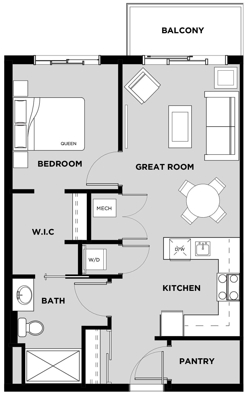 Suite 616 Floorplan