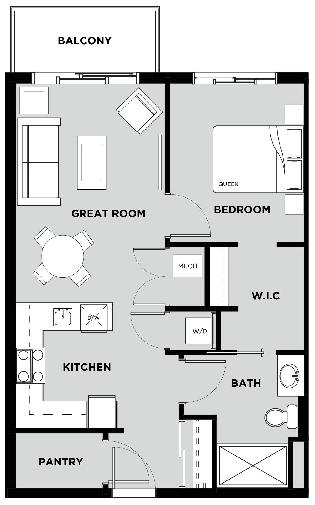 Suite 618 Floorplan