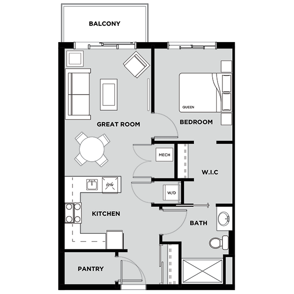 Suite 618 Floorplan