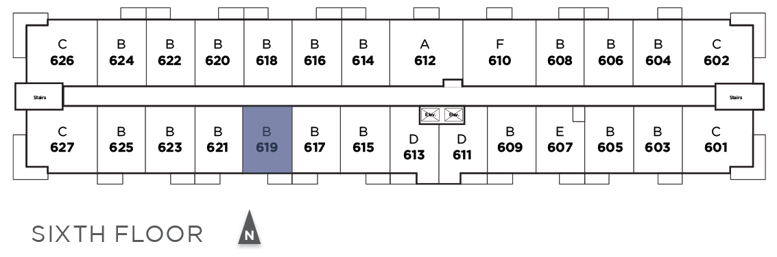 Suite 619 in Telford Mews