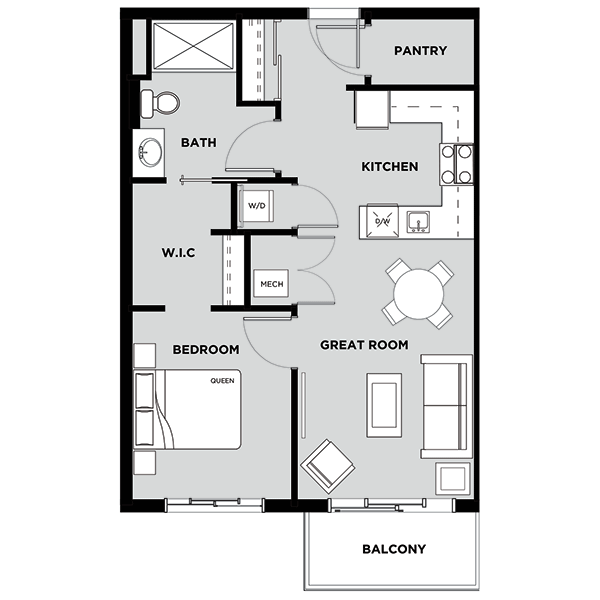 Suite 619 Floorplan
