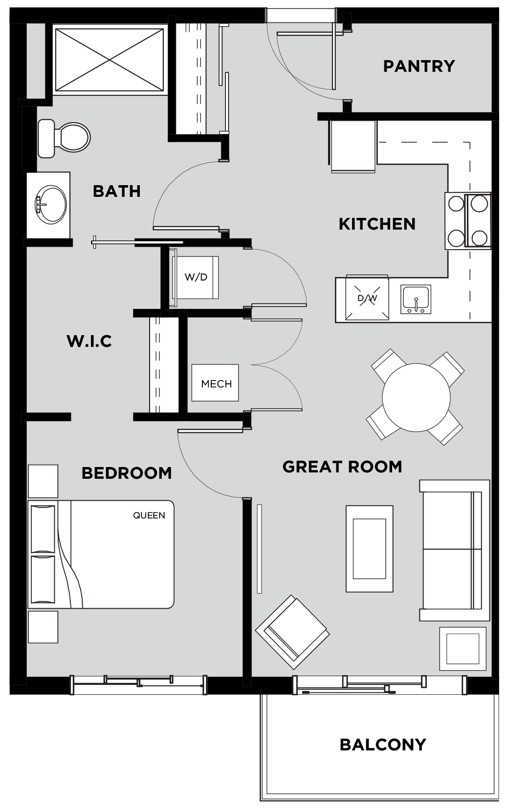 Suite 623 Floorplan