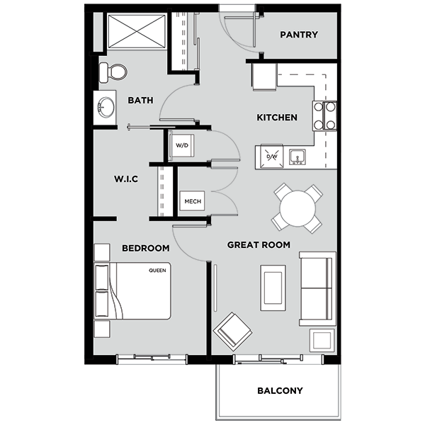 Suite 623 Floorplan