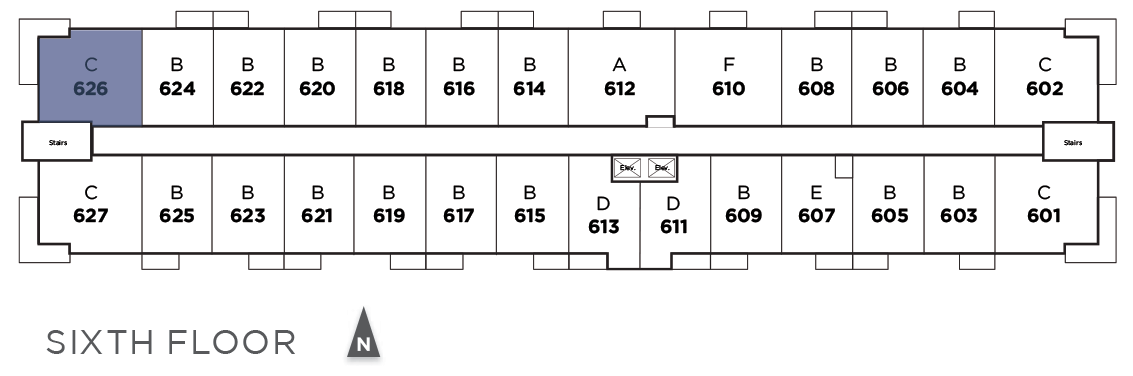 Suite 626 in Telford Mews